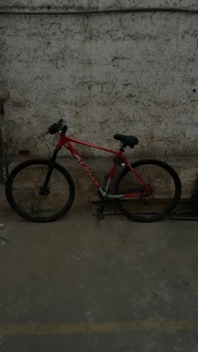 Bicicleta Havok Audax aro 29 vermelha - menos de 1 ano de uso