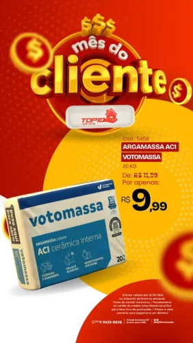 ARGAMASSA AC1 VOTOMASSA 20kg