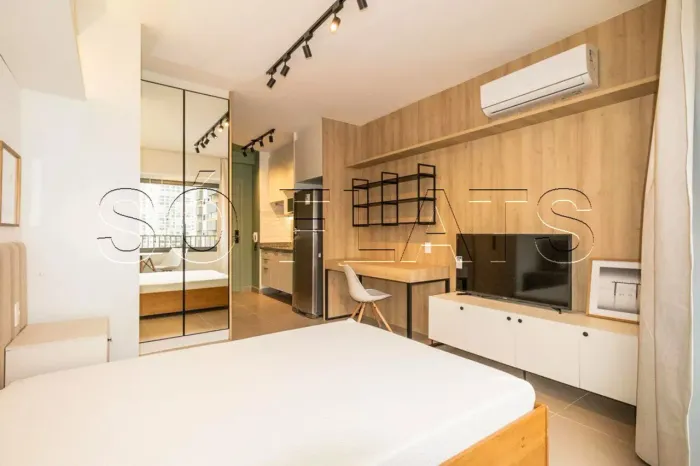 Today Faria Lima, flat disponível para venda com 25m² e 01 dormitório.