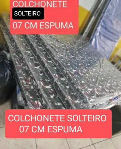 COLCHONETE SOLTEIRO , NOVO