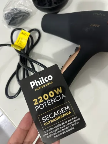 Secador Philco nunca usado, semi profissional l 