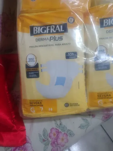 Fralda descartável para adulto