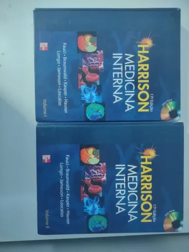 Livro Harrison: Medicina Interna - 17ª Edição (2 Volumes)
