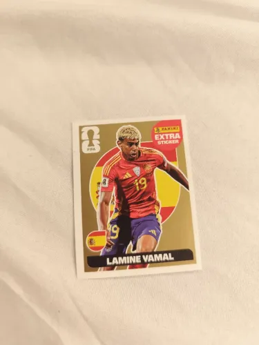 Figurinha legend Lamine yamal gold