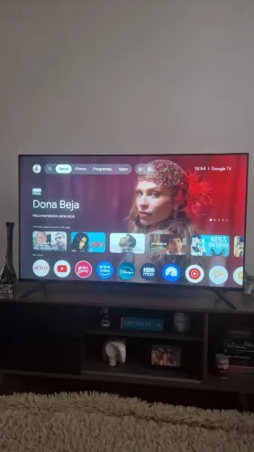 Smart TV 50' Philips UHD 4K - Imagem Cinema.