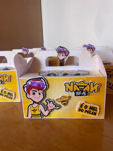 Caixas lancheiras personalizadas