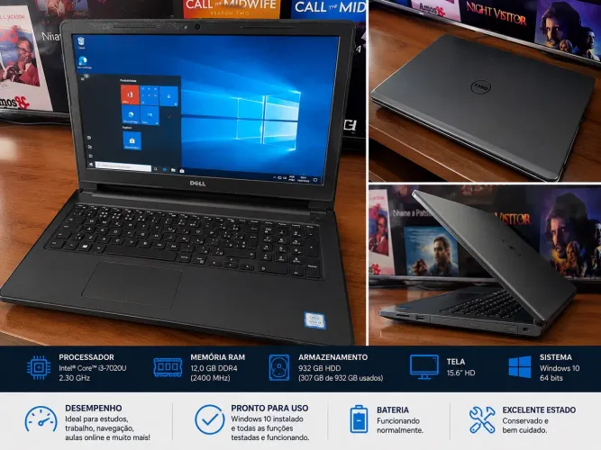 Vendo notebook 1tb + 12 de ram