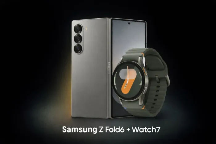 Kit Samsung Galaxy Z Flod6 512GB Prata + Samsung Watch 7 40mm Verde