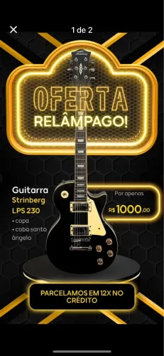 Guitarra Strinberg LPS-230 Les Paul