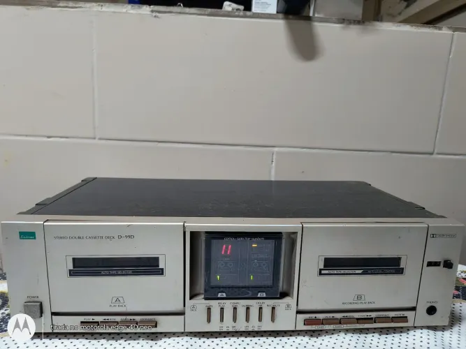TAPE DECK SANSUI D-99D. ( NÃO FUNCIONA)