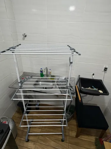 super varal de três andares