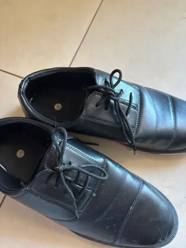Sapato social Oxford courino