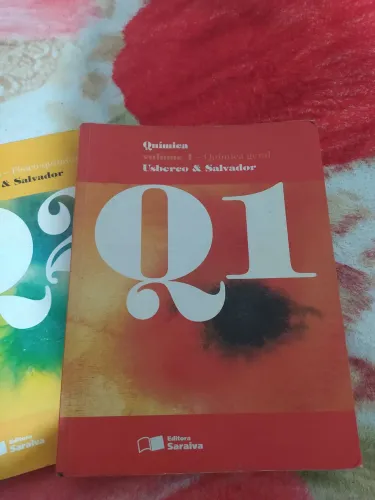 Livros de Quimica Usberco e Salvador
