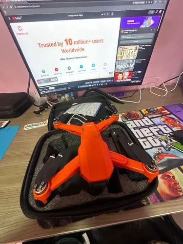 DRONE L900 PRO GPS - LARANJA | SEMINOVO
