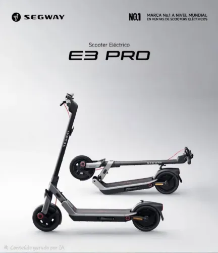 Patinete Segway Ninebot E3 Pro