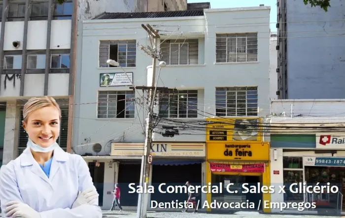Sala comercial sem porteiro - Av. Campos Sales x Francisco Glicério