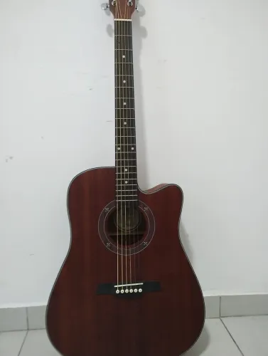 Violão Celtic Shelter CEL500 PROSX Mahogany Eletroacústico + Case