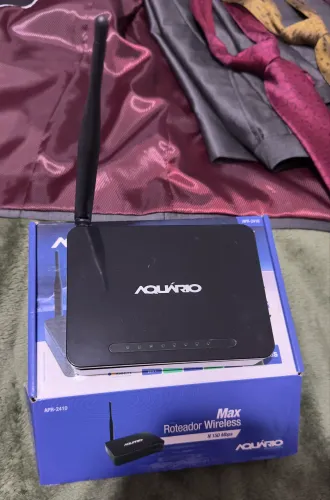 Roteador Aquario Novo Nunca Usado
