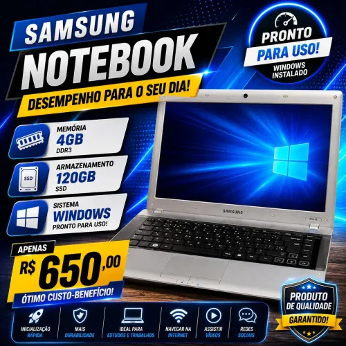 Notebook Samsung.