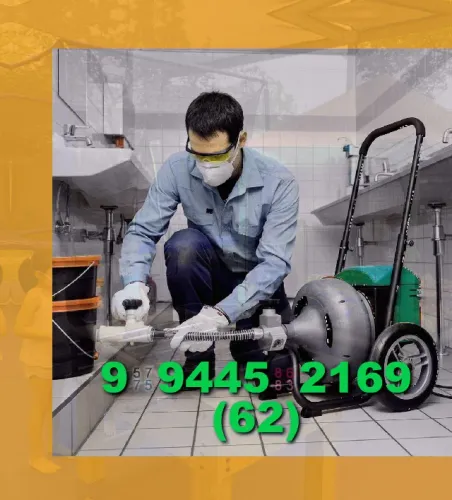Desentupidora a melhor opções para canos entupidos, atendimento rápido! 62?9?9445?2169