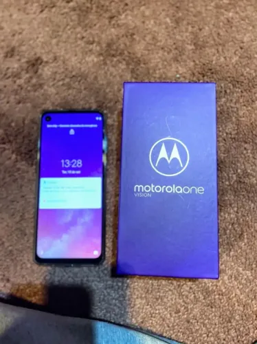 Motorola One Vision 128 GB azul-safira 4 GB RAM
