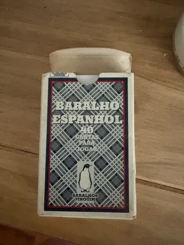 Baralho espanhol pinguim