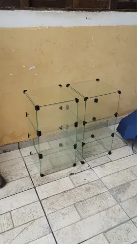 Expositor de vidro