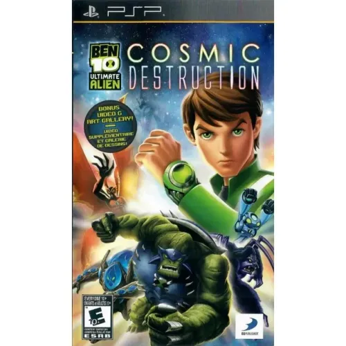 BEN 10 ULTIMATE ALIEN: COSMIC DESTRUCTION - PSP (MÍDIA FÍSICA UMD)