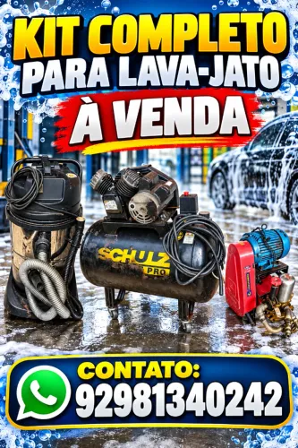 KIT PARA LAVA JATO 