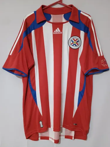 Camisa Seleção do Paraguay Casa 2007/08
