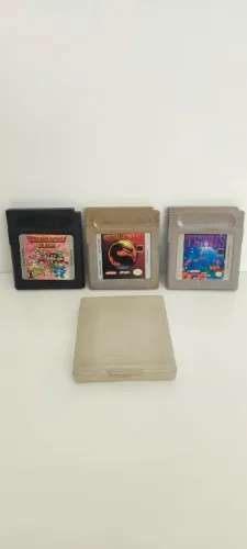 3 Jogos Game Boy Digimon Ruby,Mortal Kombat,Tetris