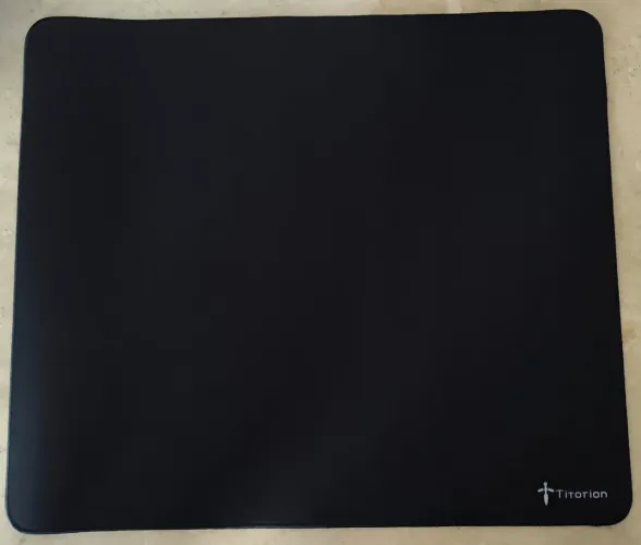 Mouse Pad Gamer APEX Control Profissional 49x42 Deskpad Preto Ergonômico Titorion