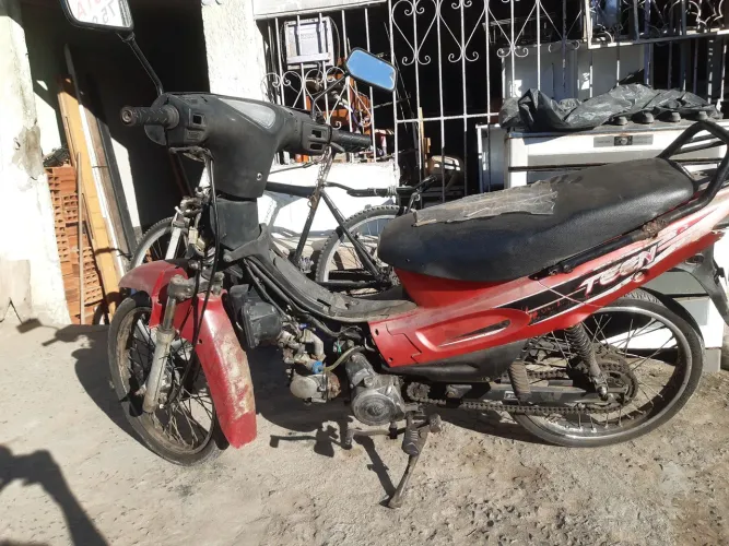 Flash teen 50cc bateu pegou