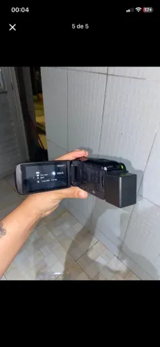 Câmera profissional nova