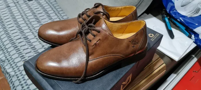 Sapato Couro Sandro Moscoloni Firenze Café 38