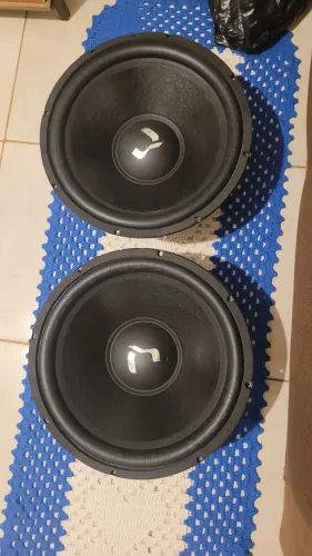 Par subwoofer Questo Audio 15 polegadas