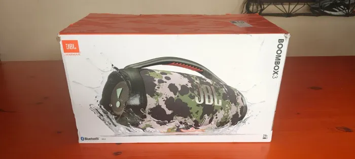 Jbl boombox 3 lacrada! Zero com nota!