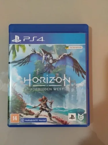 Horizon Forbidden West PS4 mídia física original - excelente estado