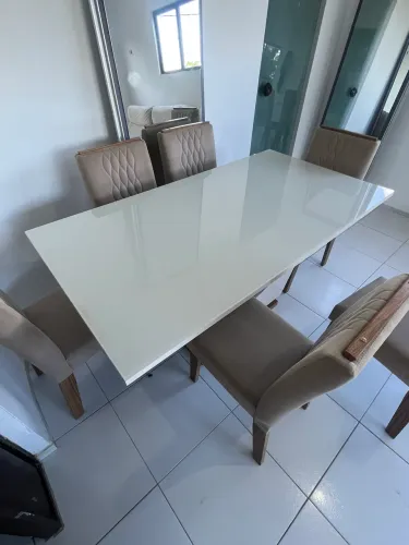 Mesa de jantar 6 cadeiras oportunidade