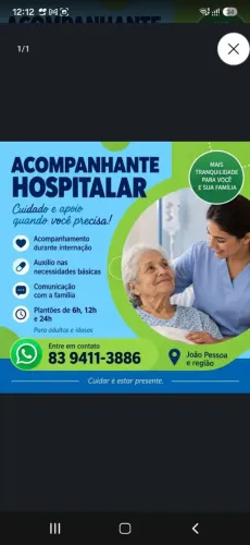 Cuidadora Hospitalar