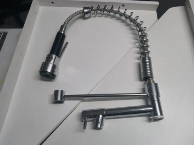 Torneira Cozinha Gourmet Monocomando Com Extensor - Cromada (Usada)
