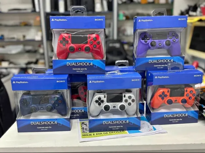 Controle ps4 controles