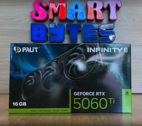 Placa de Video Gamer Palit | RTX 5060 TI | 16 VRAM | Triple Fan | Garantia