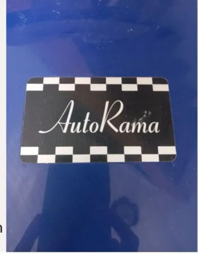rádio autorama azul