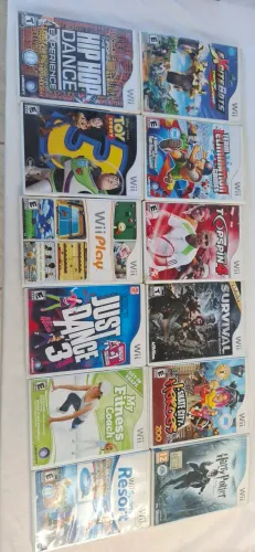 Jogos Nintendo Wii Originais