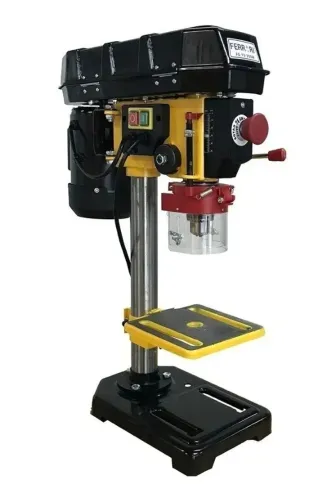 Furadeira De Bancada Ferrari 350w Fg-13cm C/morsa