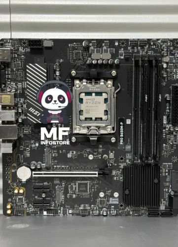 Kit AM5 B650M-P MSI Pro + Ryzen 5 7600 + 2x8GB Kingston 5600Mhz