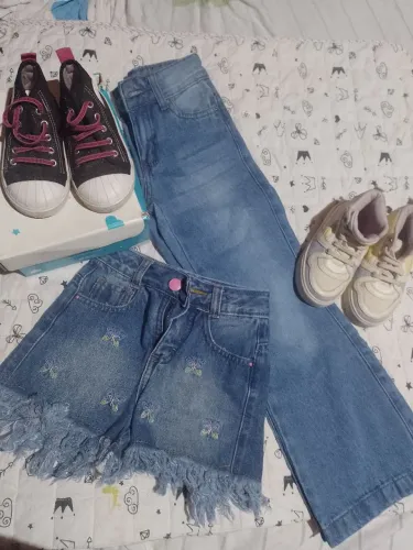 Lote de roupas menina 