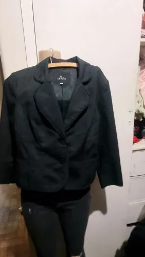 Jaqueta bolero preta lelis blanc 42