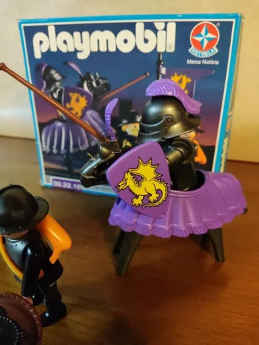 Bonecos Playmobil - Idade média, cavaleiros